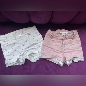 Toddler Shorts (2-3 years White Shorts and 3-4 years)